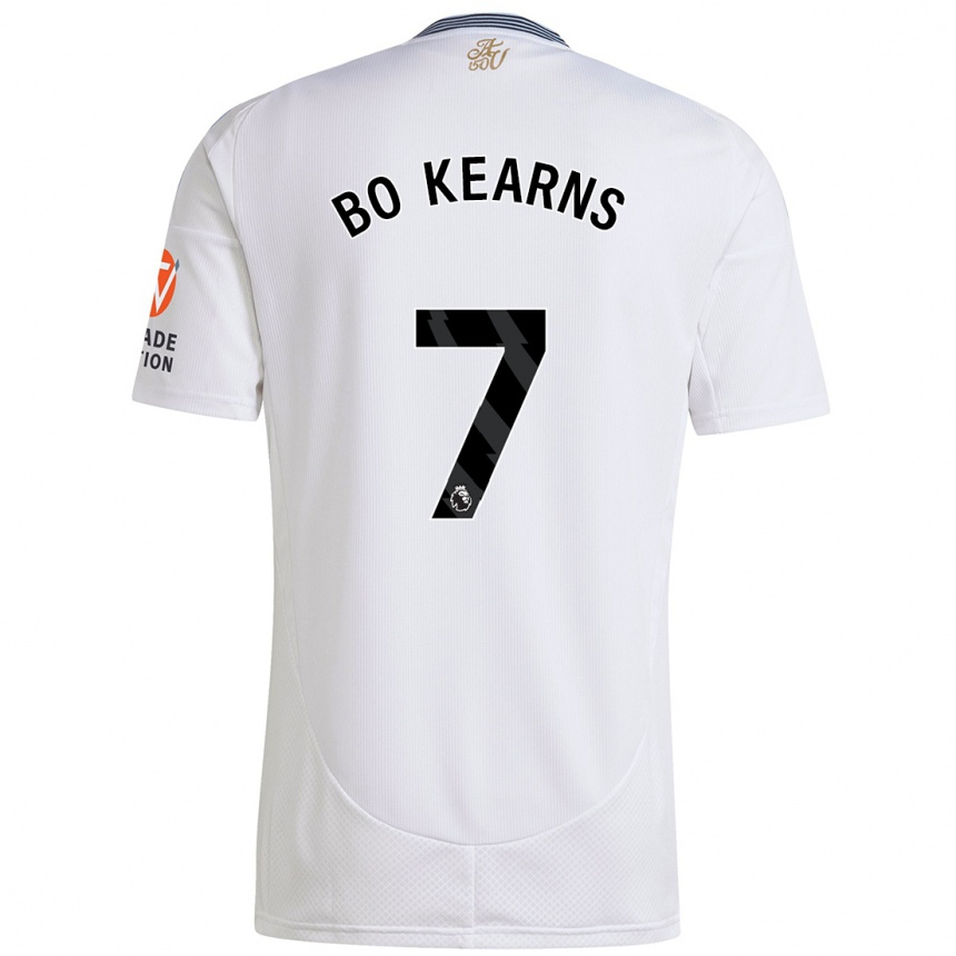 Hombre Fútbol Camiseta Missy Bo Kearns #7 Blanco 2ª Equipación 2024/25 Argentina