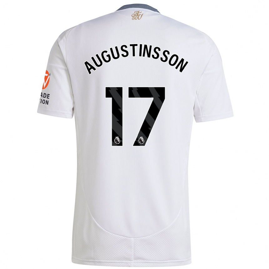 Hombre Fútbol Camiseta Ludwig Augustinsson #17 Blanco 2ª Equipación 2024/25 Argentina