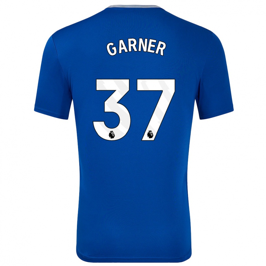 Mujer Fútbol Camiseta James Garner #37 Azul Con 1ª Equipación 2024/25 Argentina