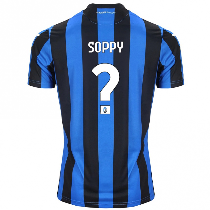 Niño Fútbol Camiseta Brandon Soppy #0 Azul Negro 1ª Equipación 2024/25 Argentina