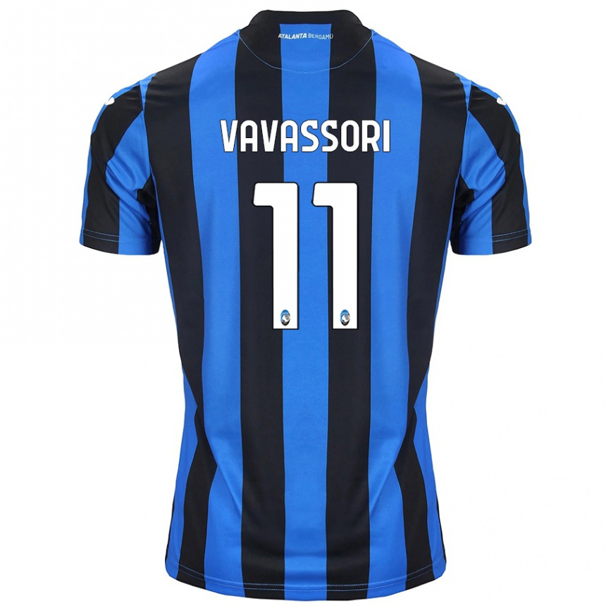 Niño Fútbol Camiseta Dominic Vavassori #11 Azul Negro 1ª Equipación 2024/25 Argentina