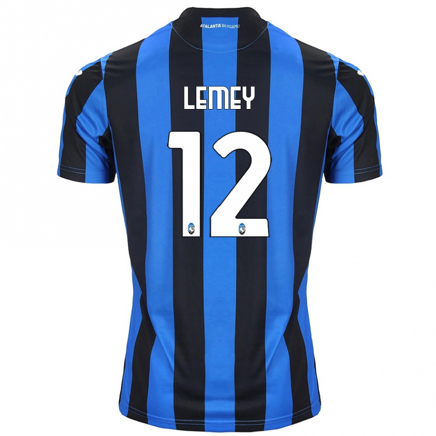 Niño Fútbol Camiseta Diede Lemey #12 Azul Negro 1ª Equipación 2024/25 Argentina