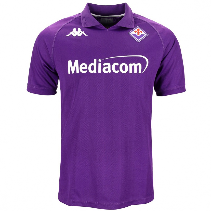 Niño Fútbol Camiseta Lorenzo Vigiani #2 Morado 1ª Equipación 2024/25 Argentina