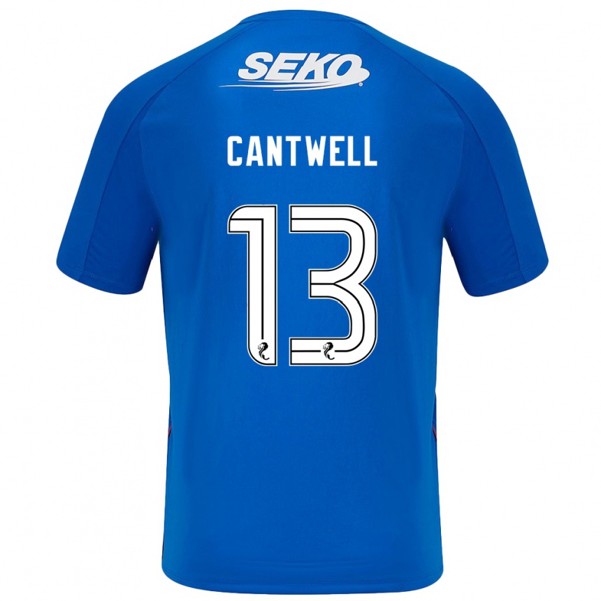 Niño Fútbol Camiseta Todd Cantwell #13 Azul Oscuro 1ª Equipación 2024/25 Argentina