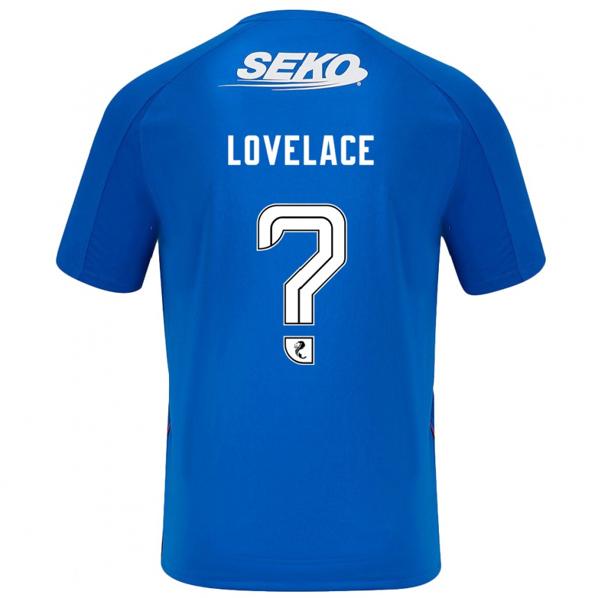 Niño Fútbol Camiseta Zak Lovelace #0 Azul Oscuro 1ª Equipación 2024/25 Argentina