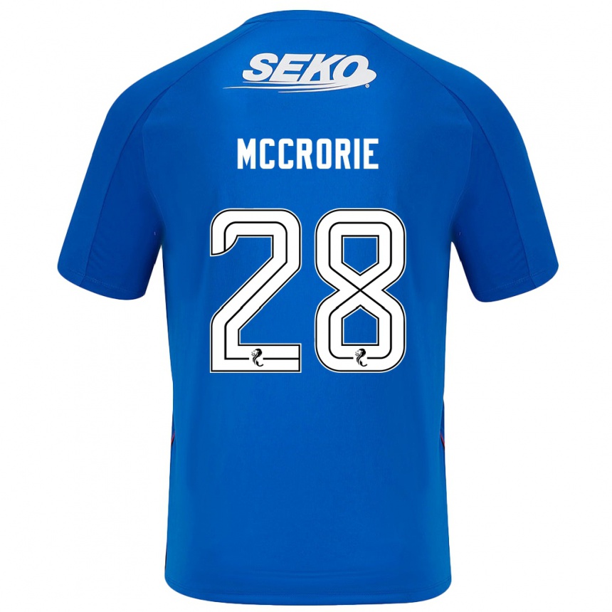 Niño Fútbol Camiseta Robby Mccrorie #28 Azul Oscuro 1ª Equipación 2024/25 Argentina