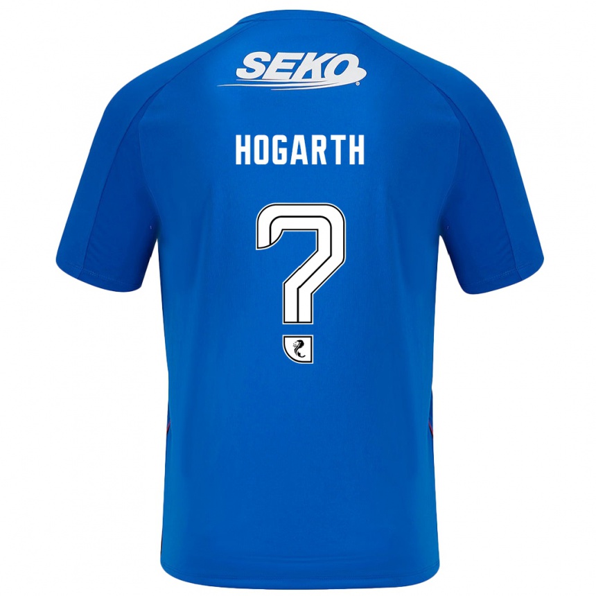 Niño Fútbol Camiseta Jay Hogarth #0 Azul Oscuro 1ª Equipación 2024/25 Argentina