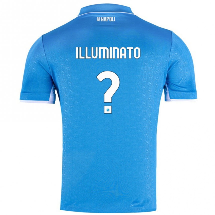 Niño Fútbol Camiseta Antonio Illuminato #0 Azul Cielo 1ª Equipación 2024/25 Argentina