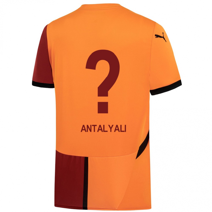 Niño Fútbol Camiseta Taylan Antalyalı #0 Amarillo Rojo 1ª Equipación 2024/25 Argentina