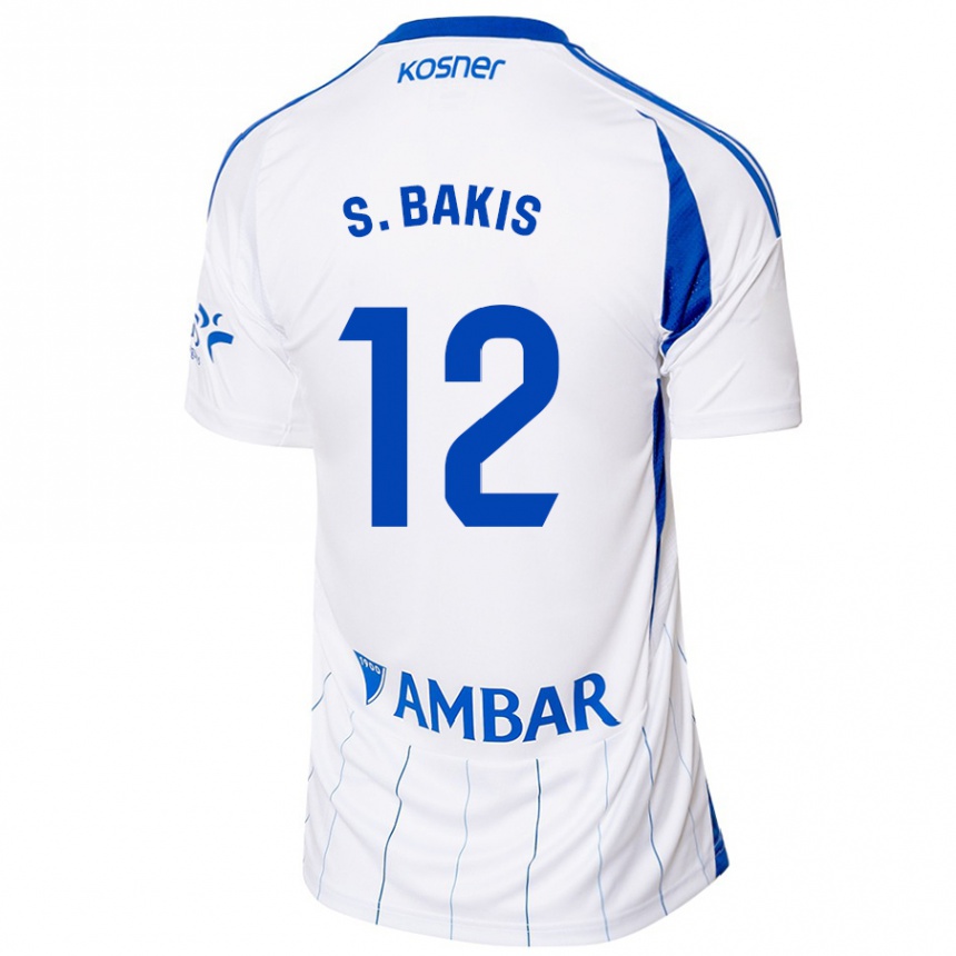 Niño Fútbol Camiseta Sinan Bakış #12 Rojo Blanco 1ª Equipación 2024/25 Argentina