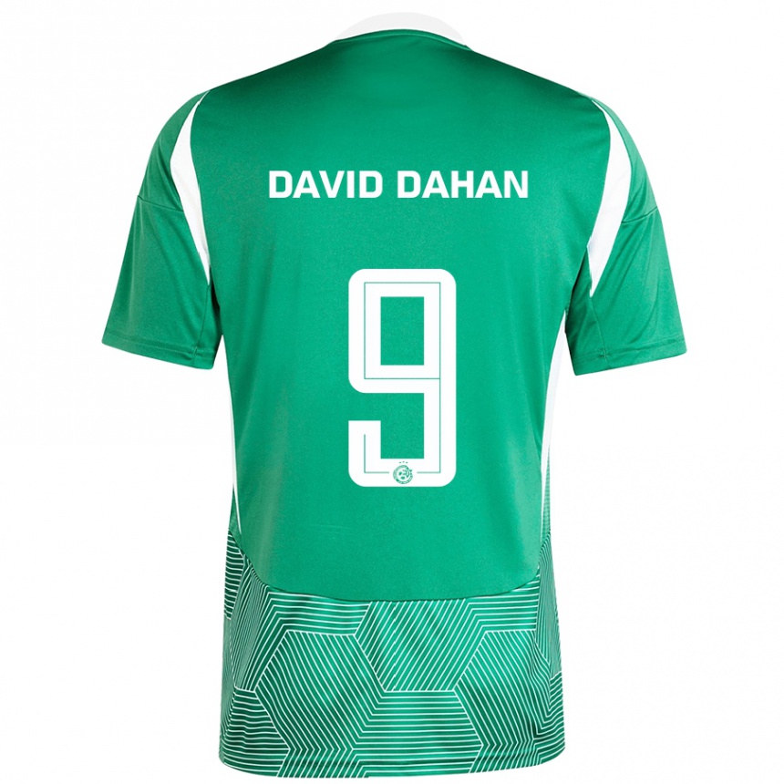 Niño Fútbol Camiseta Omer David Dahan #9 Verde Blanco 1ª Equipación 2024/25 Argentina