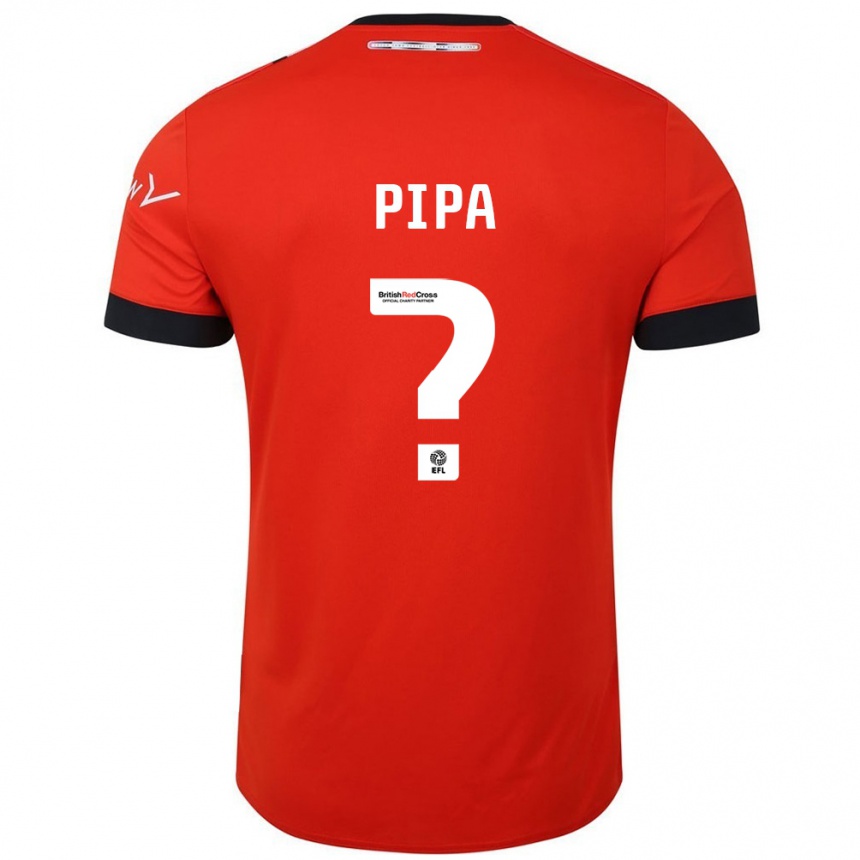 Niño Fútbol Camiseta Oliver Pipa #0 Naranja Negro 1ª Equipación 2024/25 Argentina