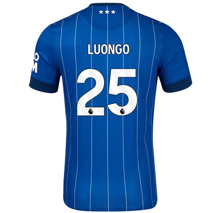 Niño Fútbol Camiseta Massimo Luongo #25 Azul Marino 1ª Equipación 2024/25 Argentina