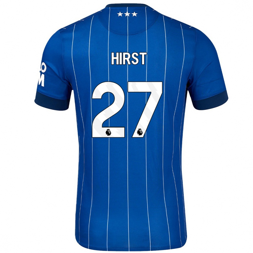 Niño Fútbol Camiseta George Hirst #27 Azul Marino 1ª Equipación 2024/25 Argentina