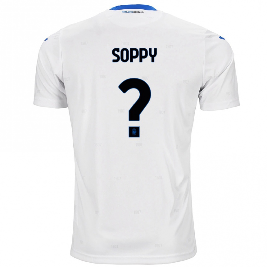 Niño Fútbol Camiseta Brandon Soppy #0 Blanco 2ª Equipación 2024/25 Argentina