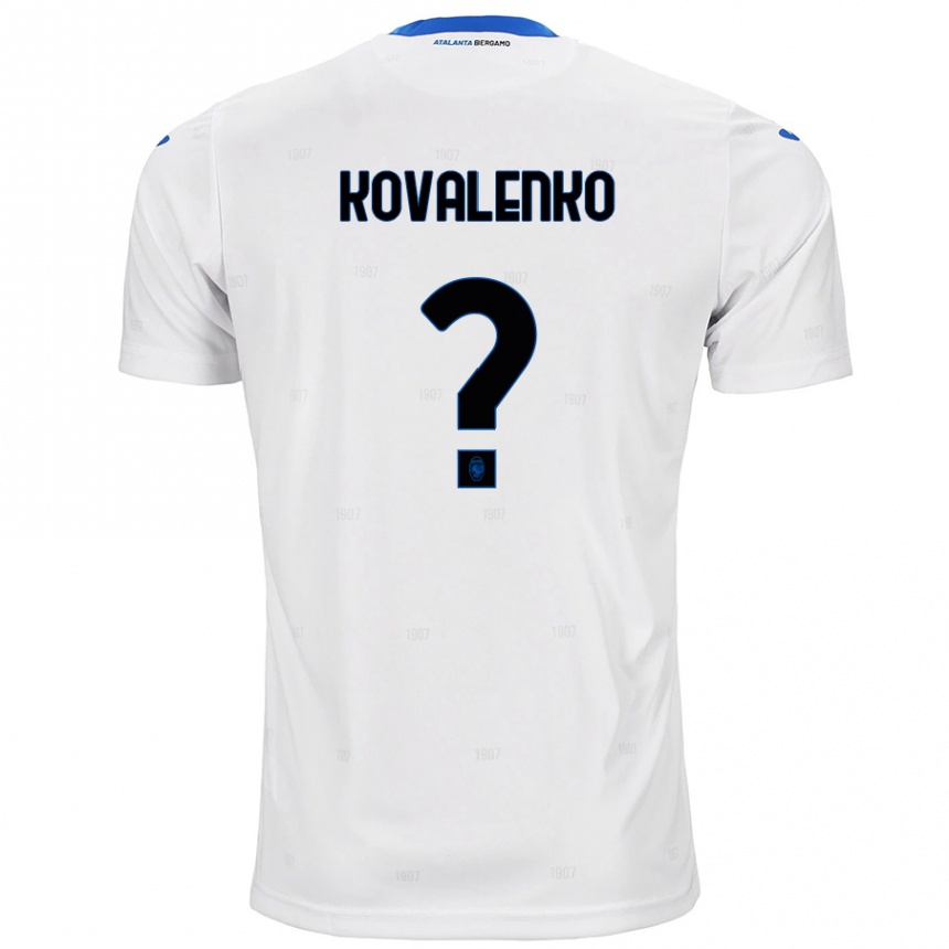 Niño Fútbol Camiseta Viktor Kovalenko #0 Blanco 2ª Equipación 2024/25 Argentina