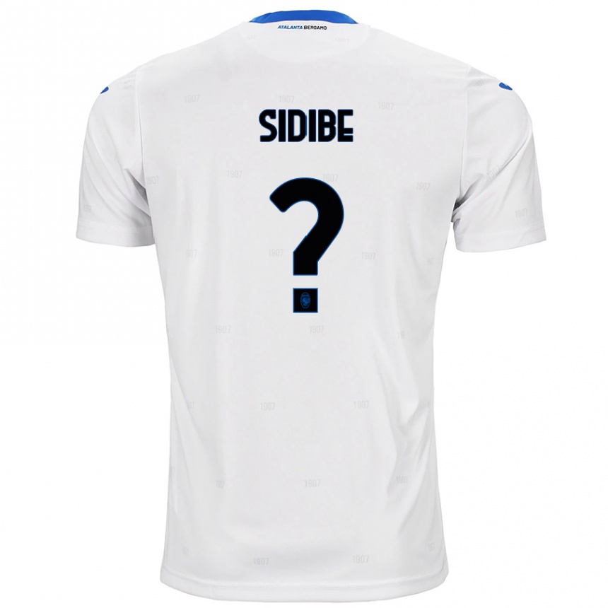 Niño Fútbol Camiseta Alassane Sidibe #0 Blanco 2ª Equipación 2024/25 Argentina