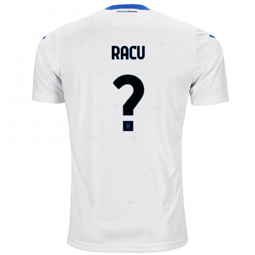 Niño Fútbol Camiseta Andrei Racu #0 Blanco 2ª Equipación 2024/25 Argentina