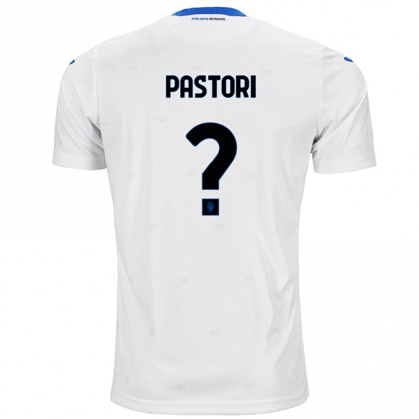 Niño Fútbol Camiseta Matias Pastori #0 Blanco 2ª Equipación 2024/25 Argentina