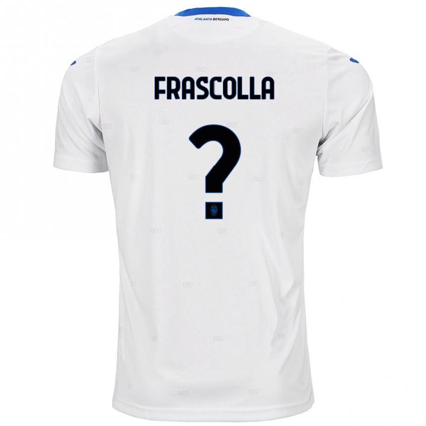 Niño Fútbol Camiseta Andrea Frascolla #0 Blanco 2ª Equipación 2024/25 Argentina