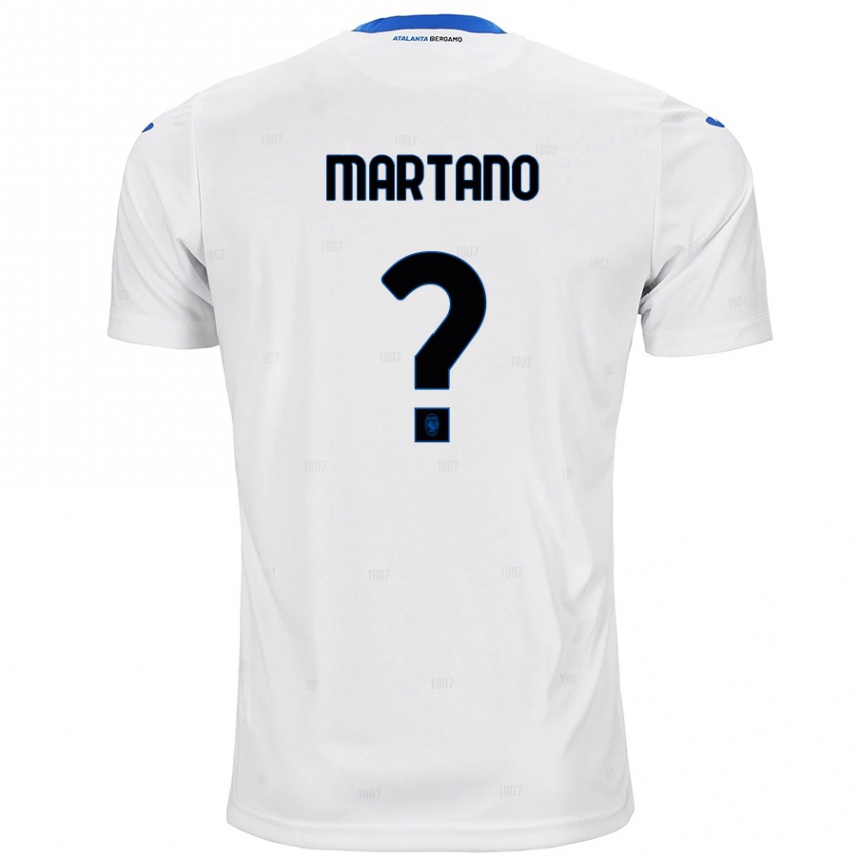 Niño Fútbol Camiseta Aldo Martano #0 Blanco 2ª Equipación 2024/25 Argentina