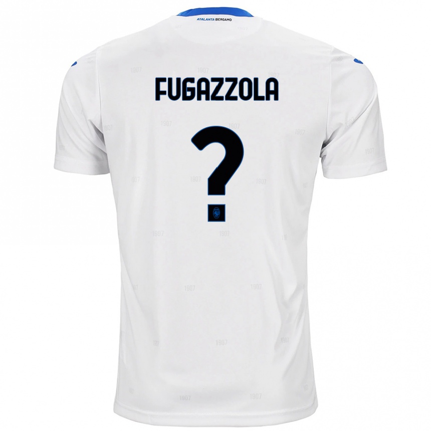 Niño Fútbol Camiseta Marcello Fugazzola #0 Blanco 2ª Equipación 2024/25 Argentina