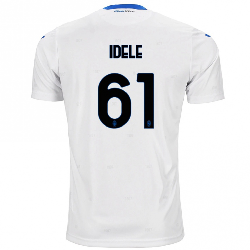 Niño Fútbol Camiseta Javison Idele #61 Blanco 2ª Equipación 2024/25 Argentina