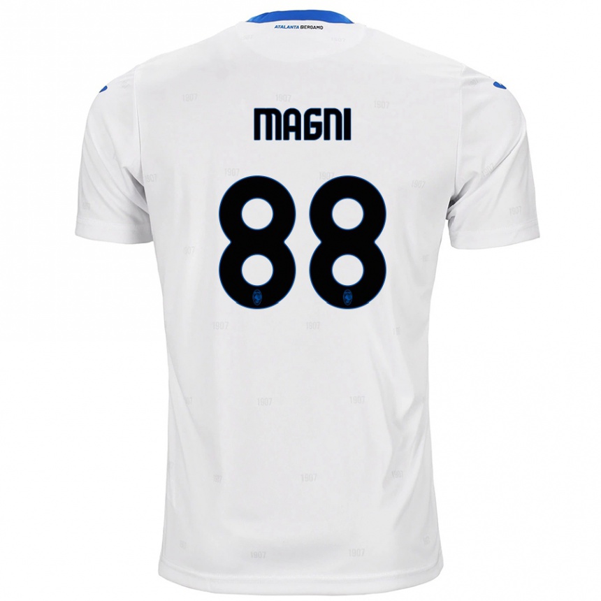 Niño Fútbol Camiseta Gloria Magni #88 Blanco 2ª Equipación 2024/25 Argentina