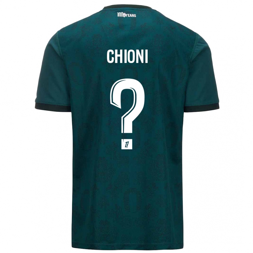 Niño Fútbol Camiseta Tristan Chioni #0 Verde Oscuro 2ª Equipación 2024/25 Argentina