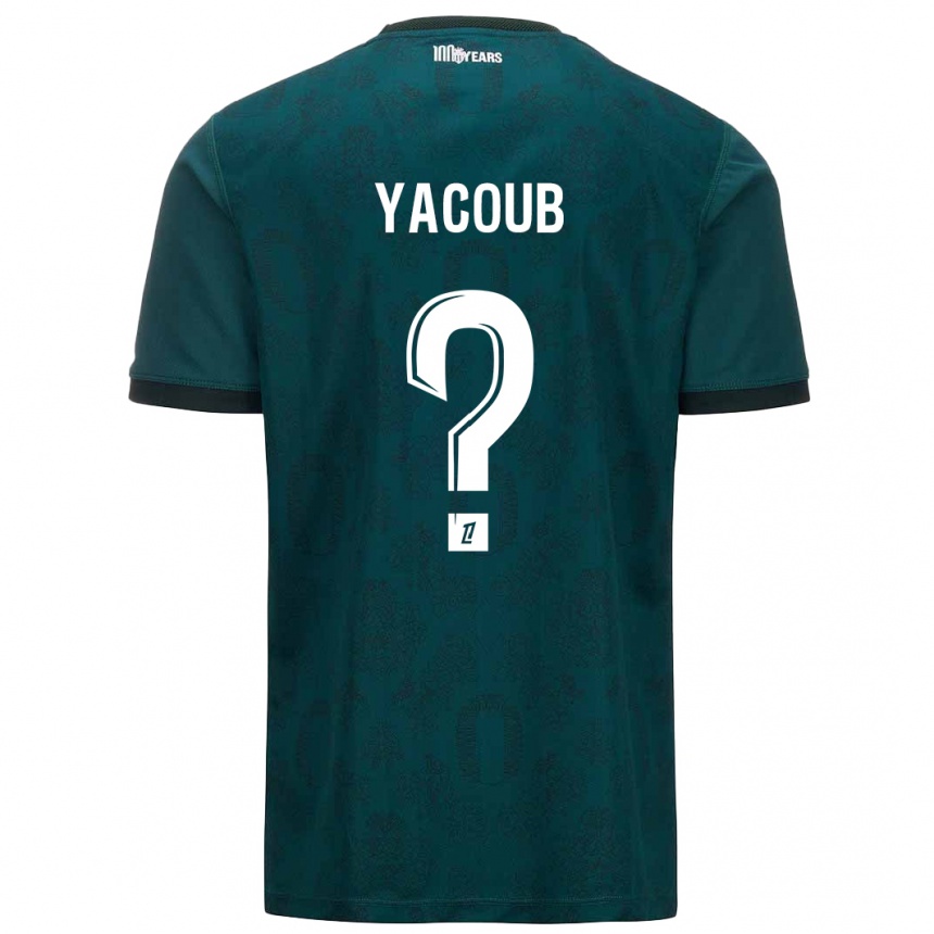 Niño Fútbol Camiseta Béchir Yacoub #0 Verde Oscuro 2ª Equipación 2024/25 Argentina