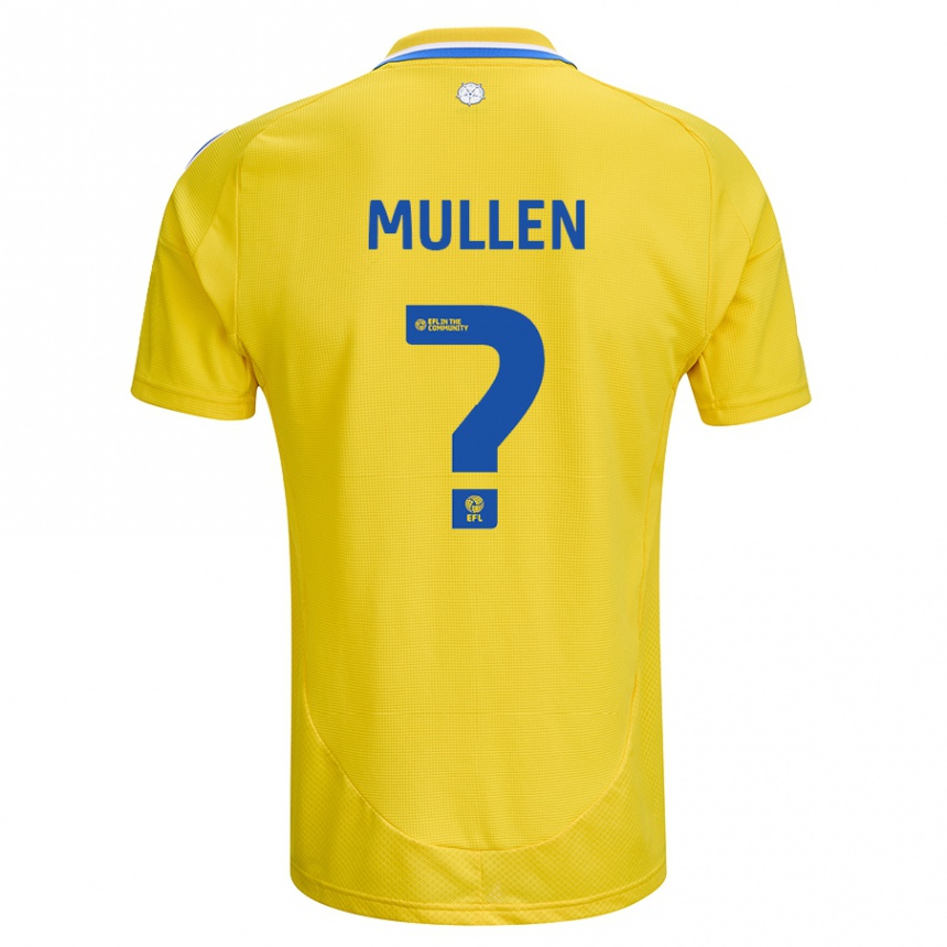 Niño Fútbol Camiseta Jeremiah Chilokoa-Mullen #0 Amarillo Azul 2ª Equipación 2024/25 Argentina