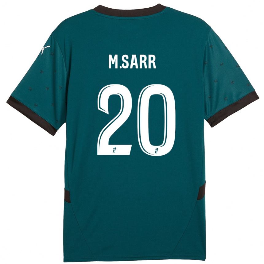 Niño Fútbol Camiseta Malang Sarr #20 Verde Oscuro 2ª Equipación 2024/25 Argentina