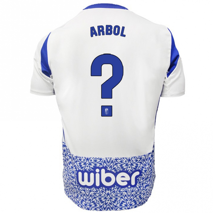 Niño Fútbol Camiseta Fran Árbol #0 Blanco Azul 2ª Equipación 2024/25 Argentina