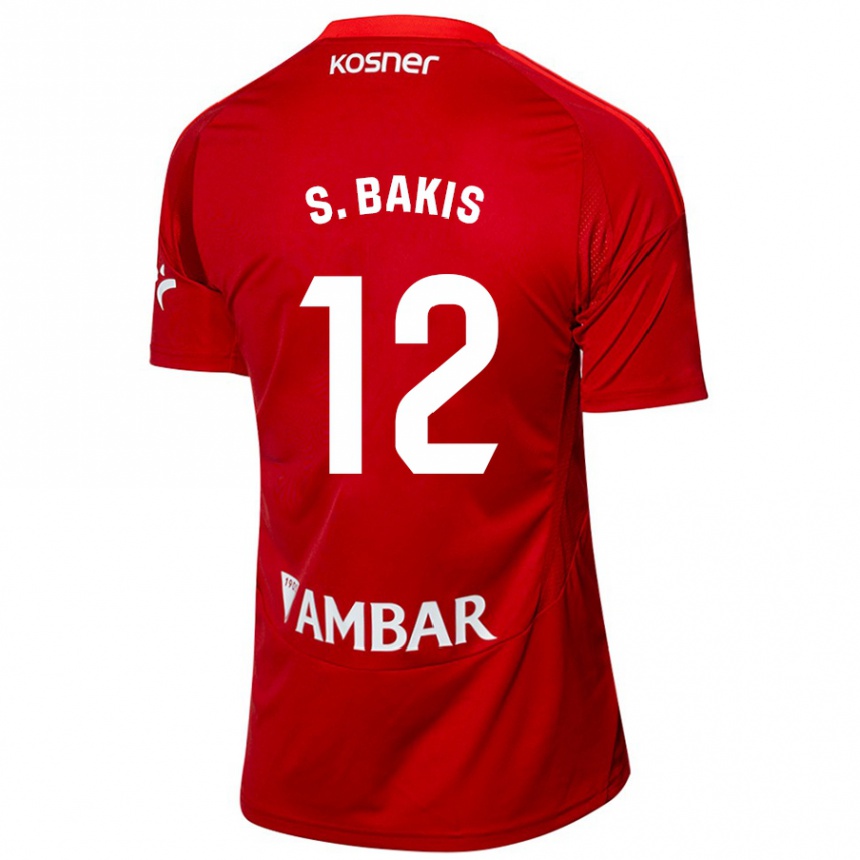 Niño Fútbol Camiseta Sinan Bakış #12 Blanco Azul 2ª Equipación 2024/25 Argentina