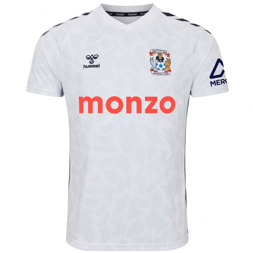 Niño Fútbol Camiseta Marlow Barrett #0 Blanco 2ª Equipación 2024/25 Argentina