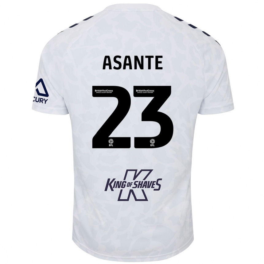 Niño Fútbol Camiseta Brandon Thomas-Asante #23 Blanco 2ª Equipación 2024/25 Argentina