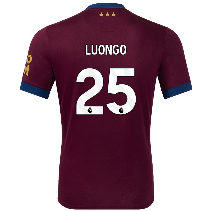 Niño Fútbol Camiseta Massimo Luongo #25 Marrón 2ª Equipación 2024/25 Argentina