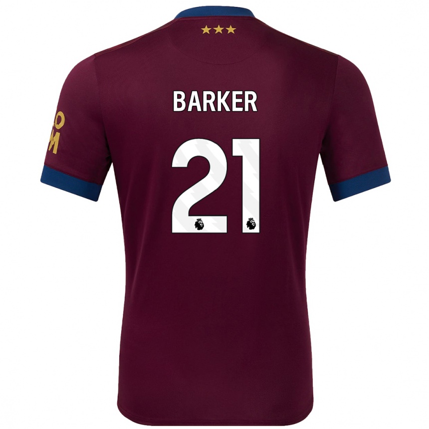 Niño Fútbol Camiseta Maisy Barker #21 Marrón 2ª Equipación 2024/25 Argentina