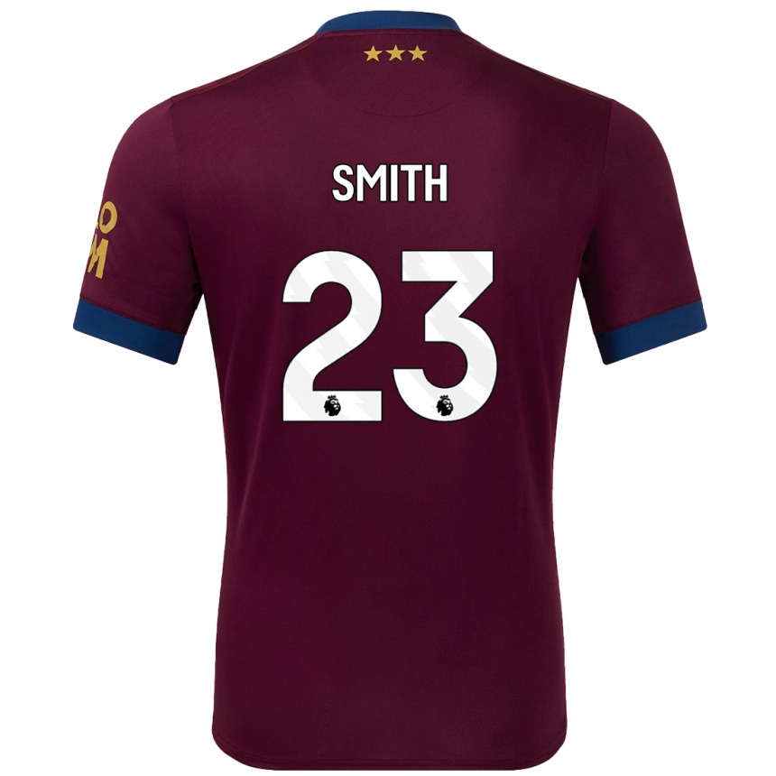 Niño Fútbol Camiseta Abbi Smith #23 Marrón 2ª Equipación 2024/25 Argentina