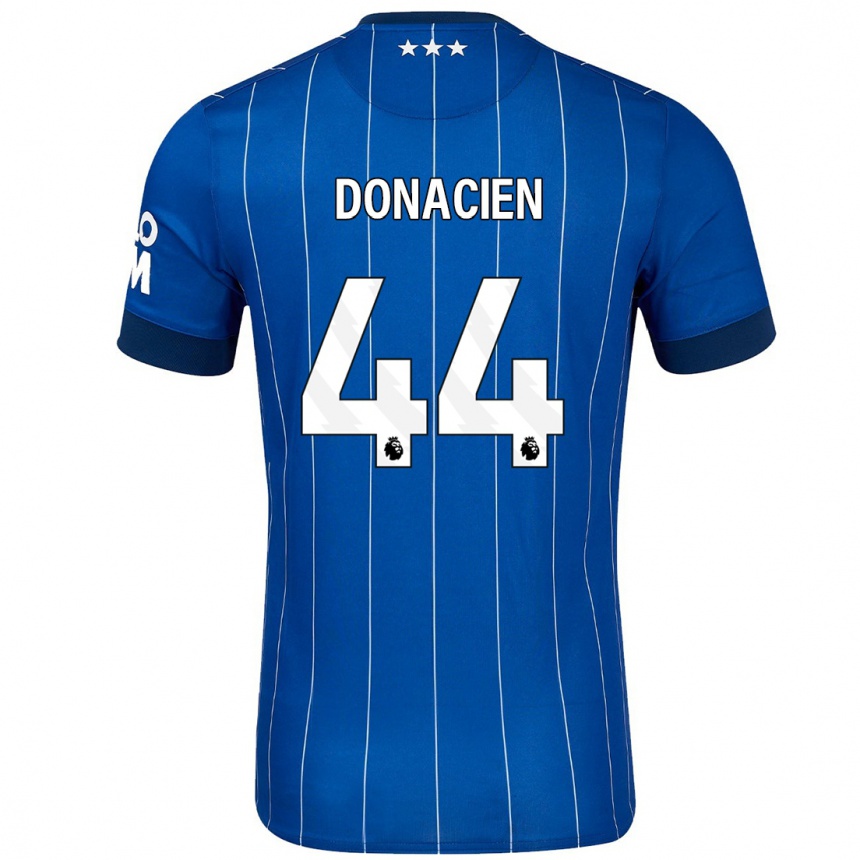 Hombre Fútbol Camiseta Janoi Donacien #44 Azul Marino 1ª Equipación 2024/25 Argentina