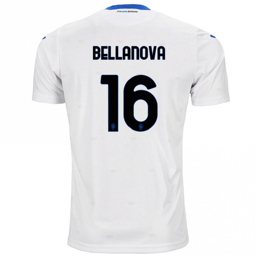 Hombre Fútbol Camiseta Raoul Bellanova #16 Blanco 2ª Equipación 2024/25 Argentina