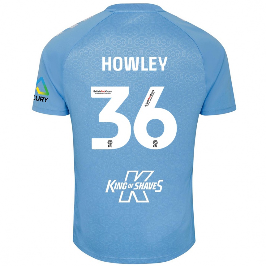 Mujer Fútbol Camiseta Ryan Howley #36 Azul Blanco 1ª Equipación 2024/25 Argentina