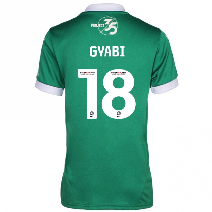 Mujer Fútbol Camiseta Darko Gyabi #18 Verde Blanco 1ª Equipación 2024/25 Argentina