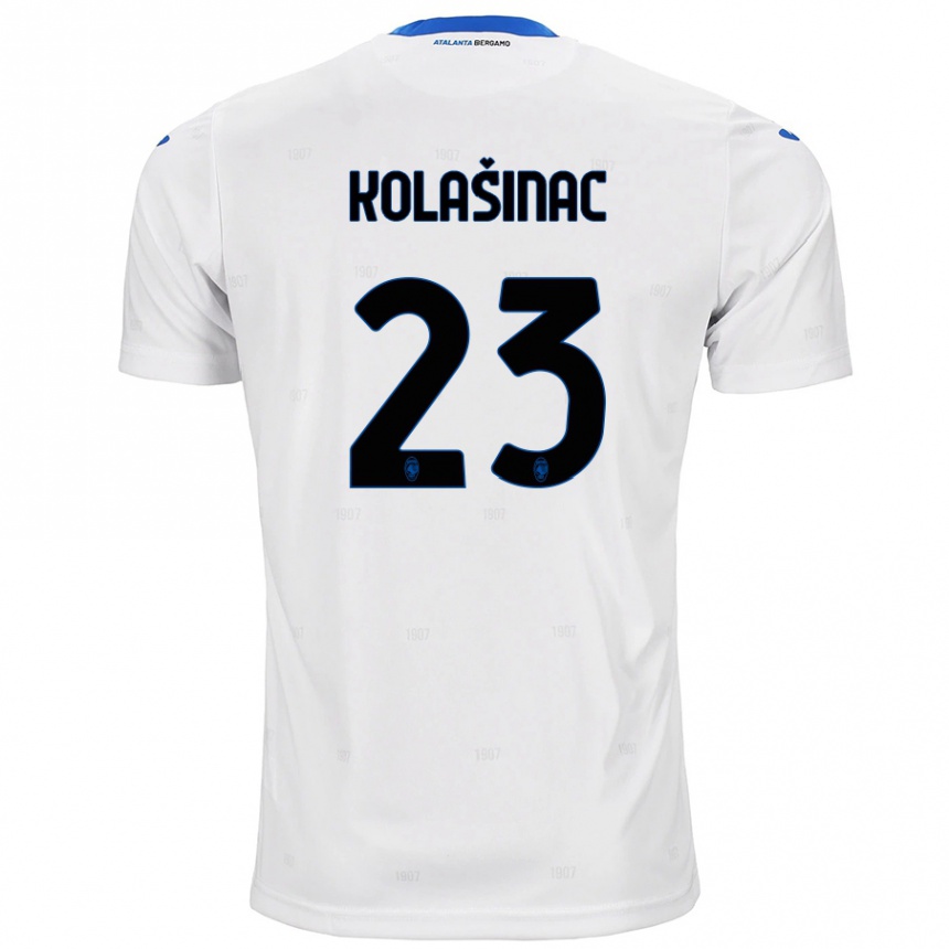 Mujer Fútbol Camiseta Sead Kolasinac #23 Blanco 2ª Equipación 2024/25 Argentina