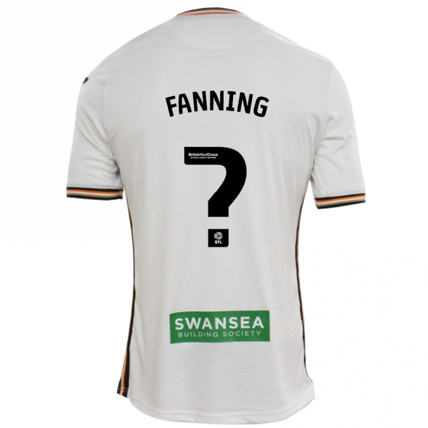 Niño Fútbol Camiseta Jack Fanning #0 Blanco 1ª Equipación 2024/25 Argentina