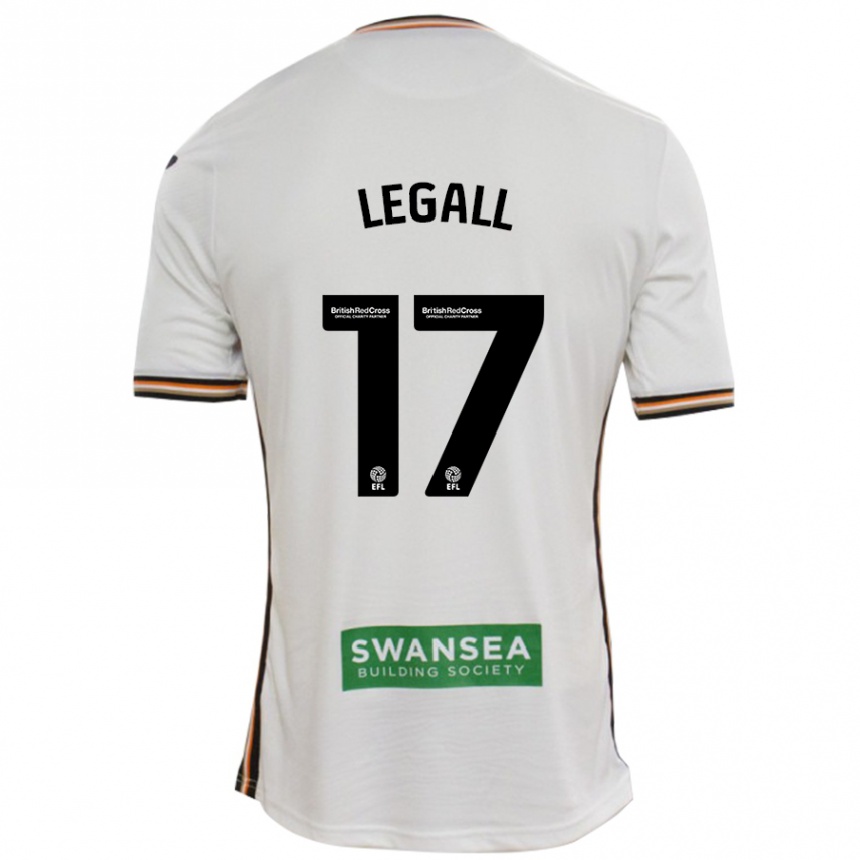 Niño Fútbol Camiseta Monet Legall #17 Blanco 1ª Equipación 2024/25 Argentina