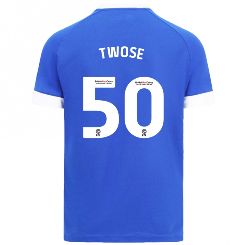 Niño Fútbol Camiseta Cody Twose #50 Azul Cielo 1ª Equipación 2024/25 Argentina