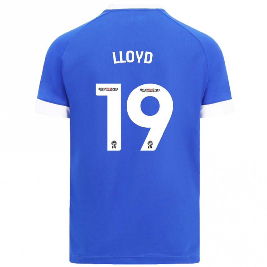 Niño Fútbol Camiseta Madison Lloyd #19 Azul Cielo 1ª Equipación 2024/25 Argentina