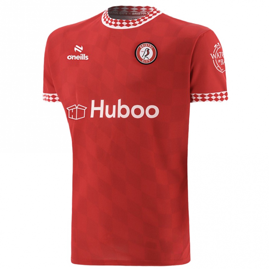 Niño Fútbol Camiseta Taine Anderson #0 Rojo 1ª Equipación 2024/25 Argentina