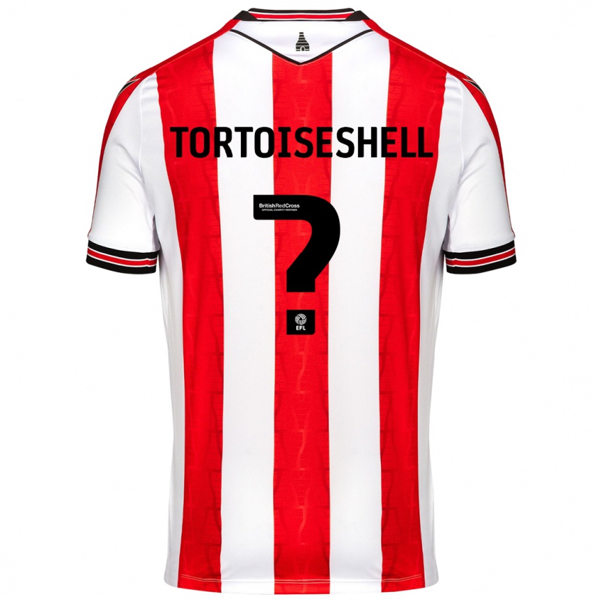 Niño Fútbol Camiseta Jenson Tortoiseshell #0 Rojo Blanco 1ª Equipación 2024/25 Argentina